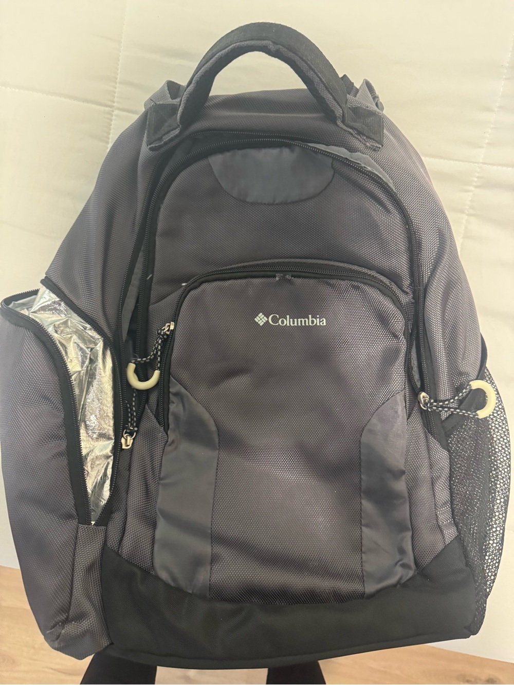 Columbia Men's Gray and Black Everyday Backpack